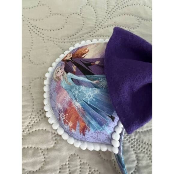 Disney Frozen Anna Elsa Handmade Minnie Ears - Picture 3 of 5